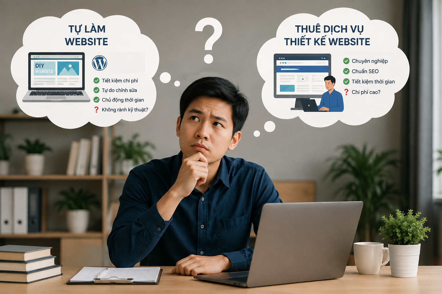 Tại sao nên tự làm website thay vì thuê dịch vụ?