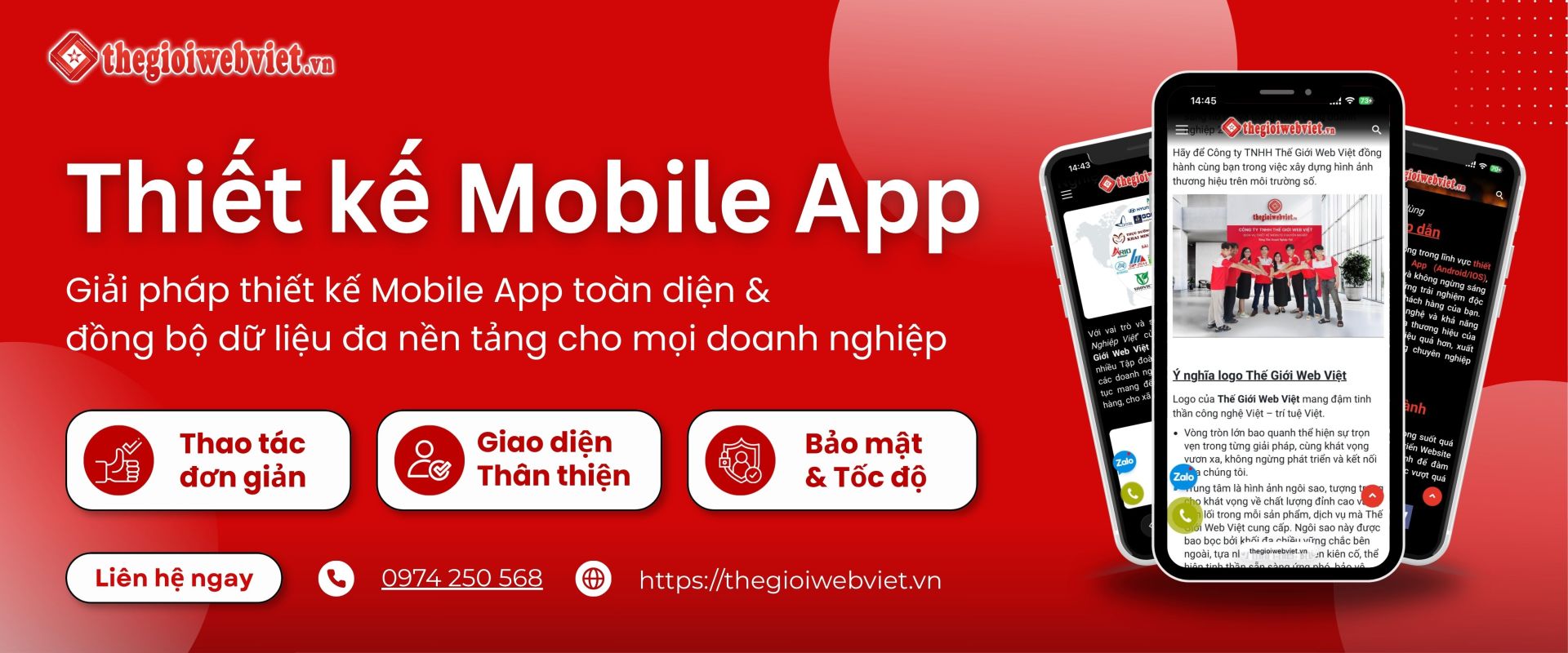 thiết kế app mobile theo yêu cầu