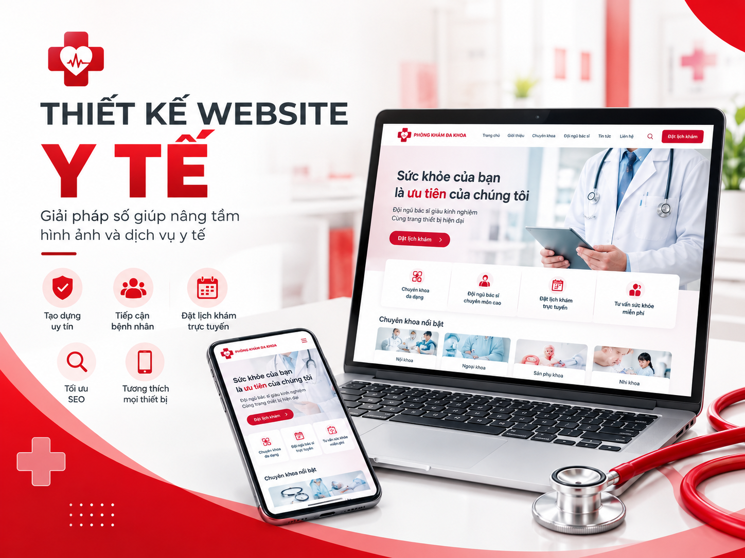 Thiết Kế Website Y Tế
