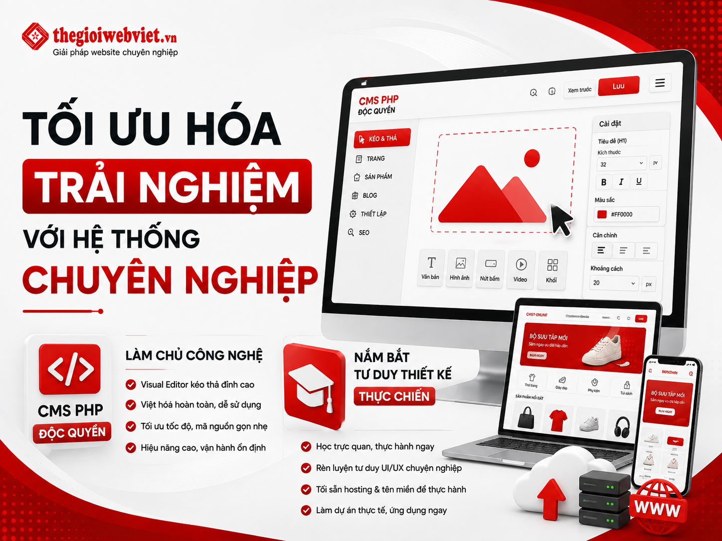 Tối ưu hóa trải nghiệm với hệ thống chuyên nghiệp