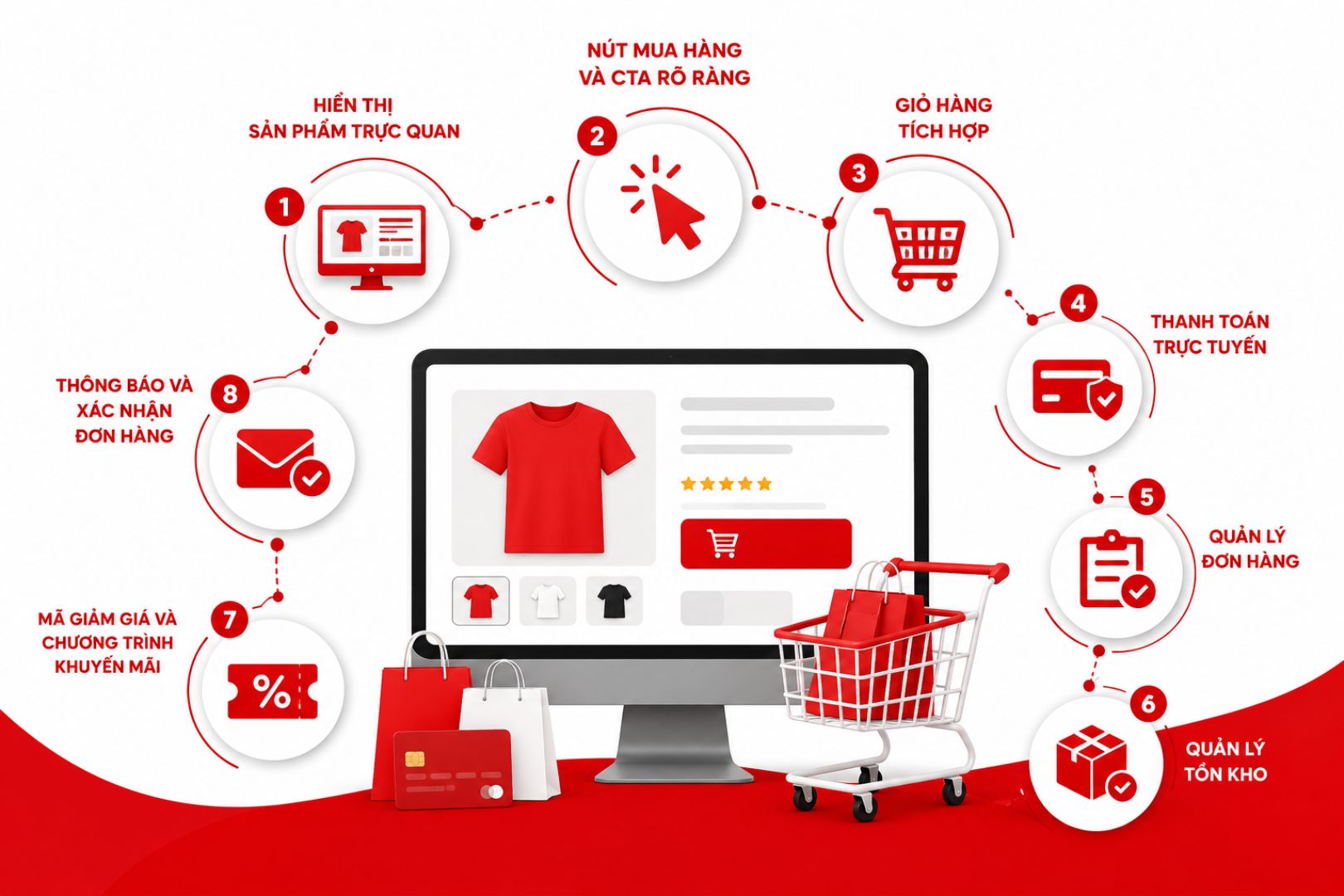 những tính năng một Website bán hàng nên có